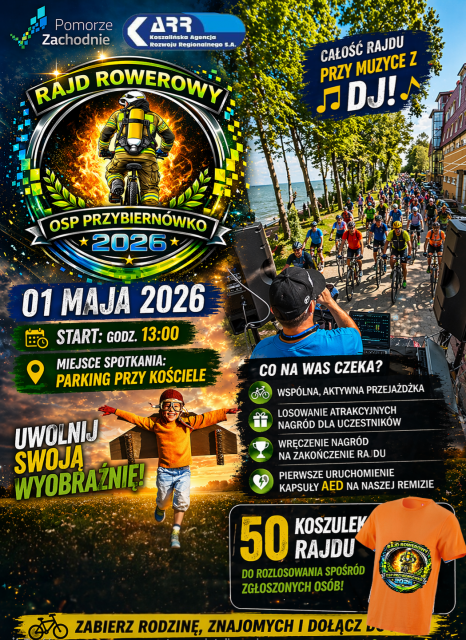 Велопробіг із добровільної пожежної бригади Прибєрнувко 