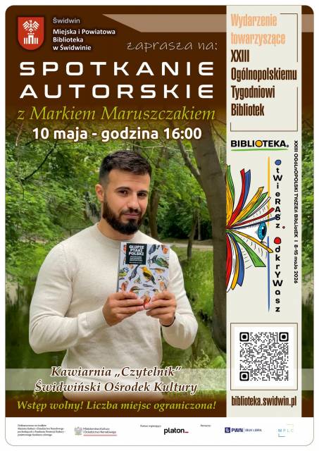 Зустріч з автором — Мареком Марущаком