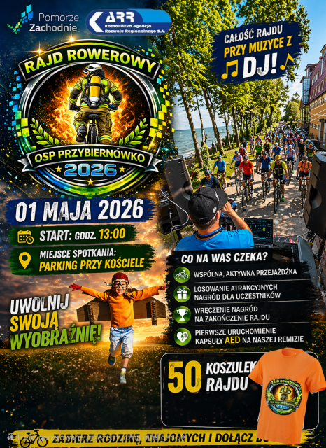 Велопробіг із добровільної пожежної бригади Прибєрнувко 