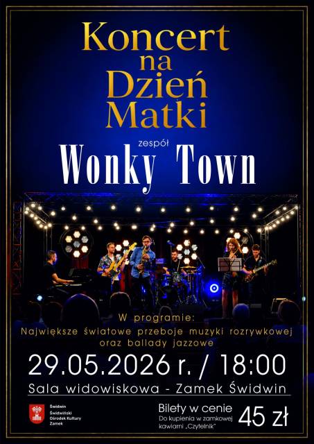 Koncert Wonky Town z okazji Dnia Matki