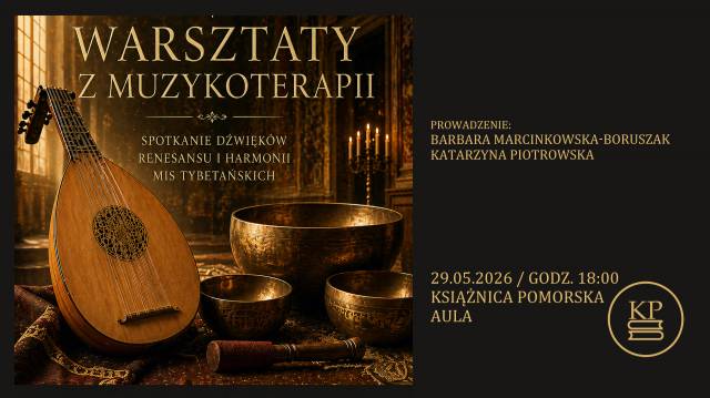 Od książki do dźwięku - warsztaty muzykoterapii