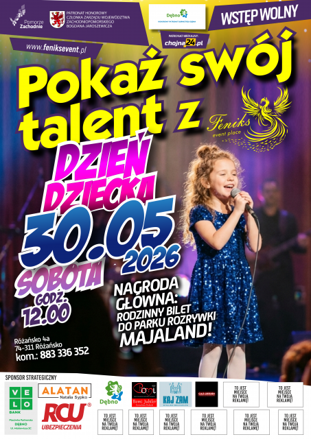 POKAŻ SWÓJ TALENT - DZIEŃ DZIECKA W FENIKSIE! 