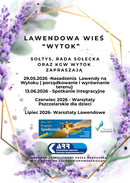 LAWENDOWA WIEŚ WYTOK