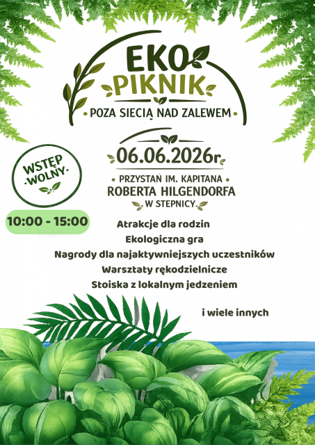 Eko Piknik - Poza siecią nad Zalewem