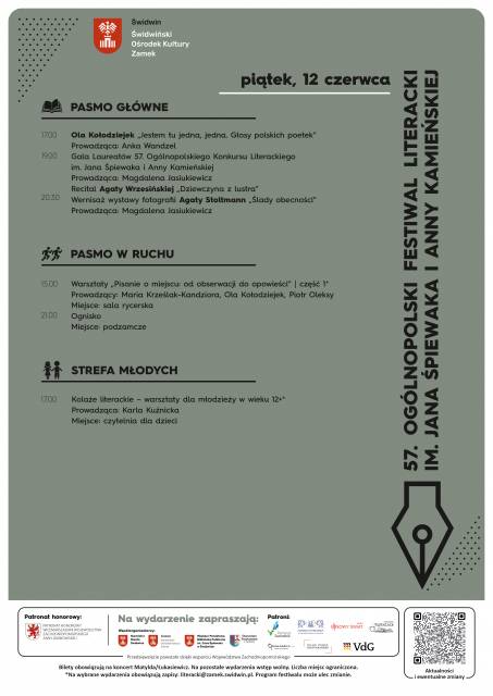 57. Jan-Śpiewak-und-Anna-Kamieńska-Literaturfestival