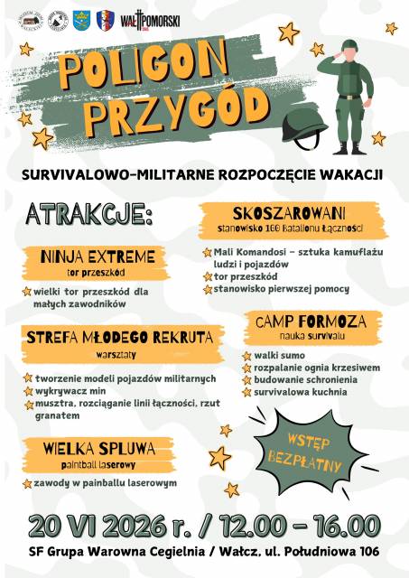 ABENTEUERPARK – Ein Start in die Ferien im Zeichen von Survival und Militär