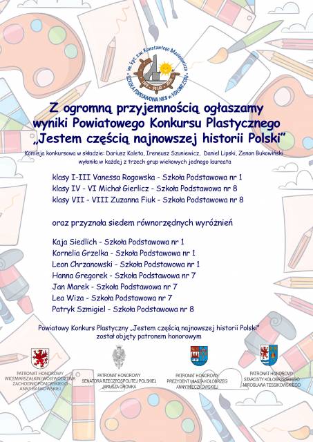 Підсумки районного художнього конкурсу «Я — частина новітньої історії Польщі»