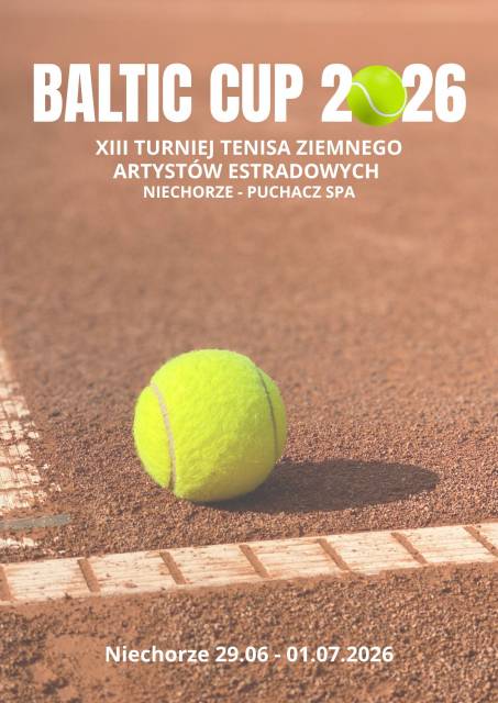 XIII турнір з великого тенісу серед артистів естради BALTIC CUP 2026