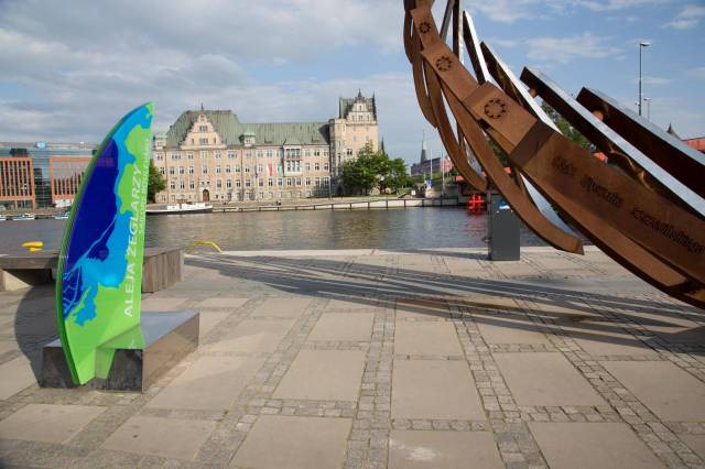 Das Gebäude des Zollamtes