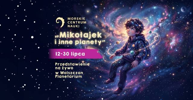„Mikołajek und andere Planeten“ – eine Theateraufführung im Planetarium von Wolszczany