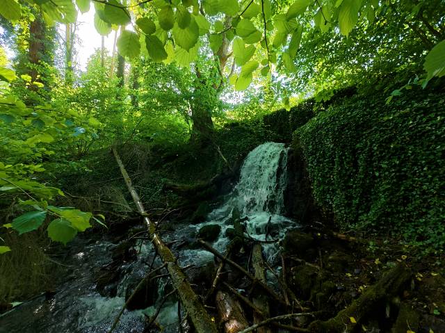 A waterfall on the Winii stream