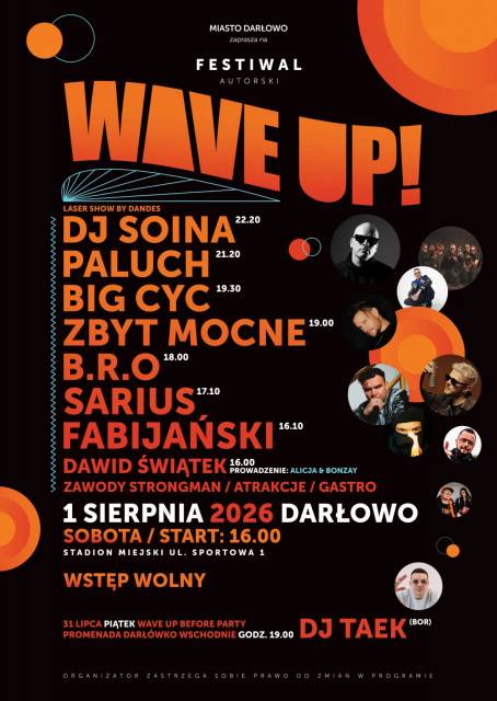 Darłowo WAVE UP! Festival 2026