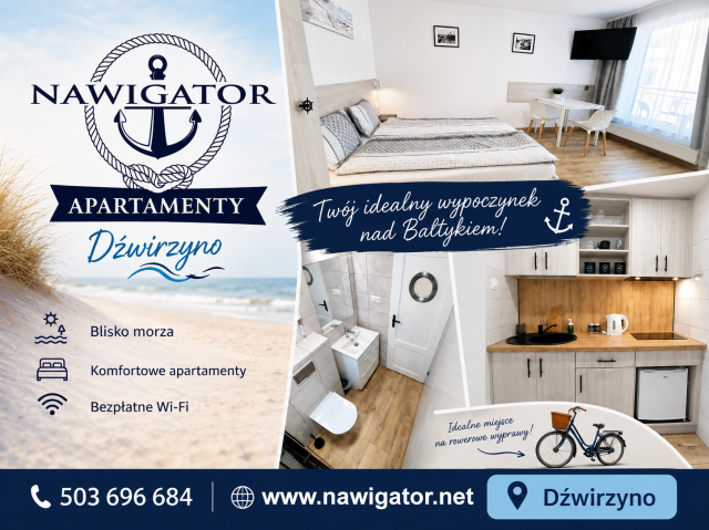 Navigator - Apartments - Dźwirzyno