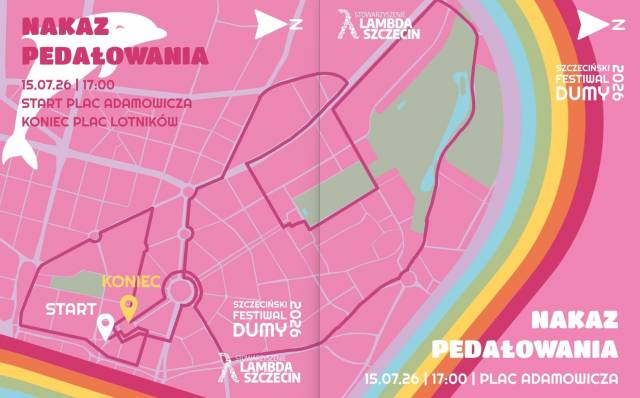 Przejazd rowerowy w ramach Szczecińskiego Festiwalu Dumy 2026