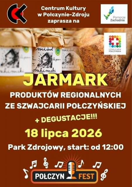 Markt für regionale Lebensmittel aus der Połczyńska-Schweiz.