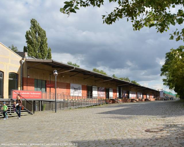 Anhalter Bahnhof Freight Depot and Ladestraße (1872–1880)