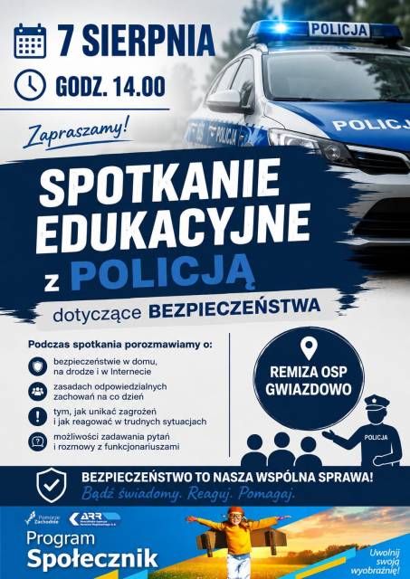 Informationsveranstaltung mit der Polizei und der Freiwilligen Feuerwehr