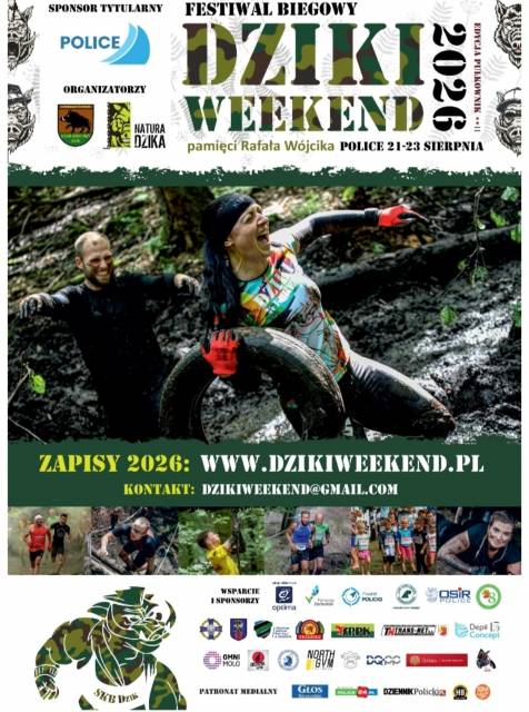 XVI Festiwal Biegowy DZIKI WEEKEND - POLICE