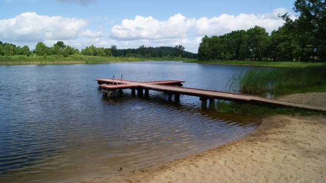 Jezioro Dybrzno (Miejskie) w Łobzie