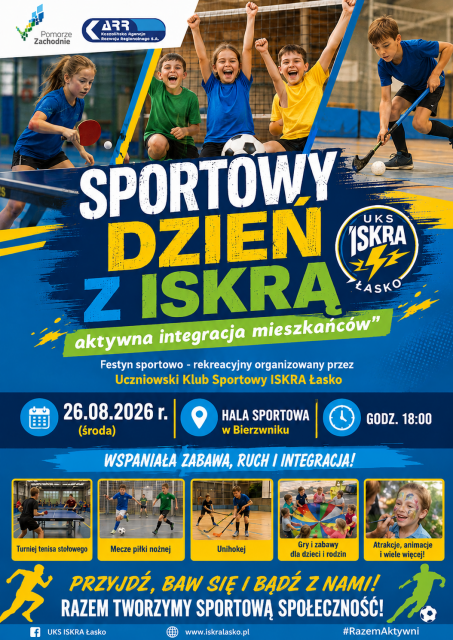 „Sportowy Dzień z Iskrą – aktywna integracja mieszkańców”