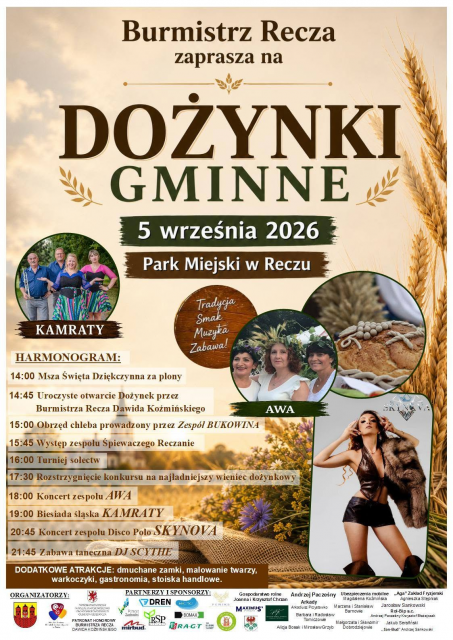 Dożynki Gminne Recz 2026