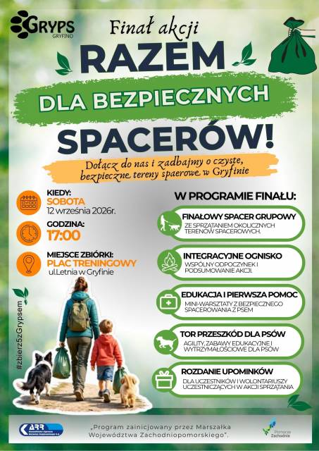 Wielki Finał Akcji „Razem dla bezpiecznych spacerów”