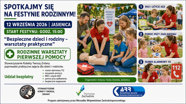 Festyn Rodzinny w Jasienicy – „Bezpieczne dzieci i rodziny – warsztaty praktyczne”