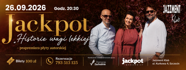 "Historie wagi lekkiej - prapremiera nowej płyty Jackpot