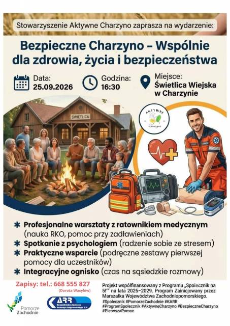 «Безпечне Харжино — Разом за здоров’я, життя та безпеку»