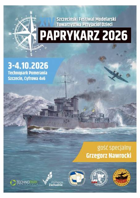 XIV Модельний фестиваль Товариства друзів дітей «ПАПРИКАРЗ 2026» у Щецині