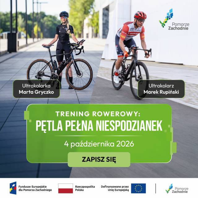 Pętla pełna niespodzianek - trening rowerowy do Nowego Warpna