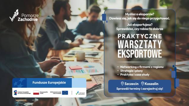 Warszytaty eksportowe | ROZWIJAM EKSPORT | Szczecin