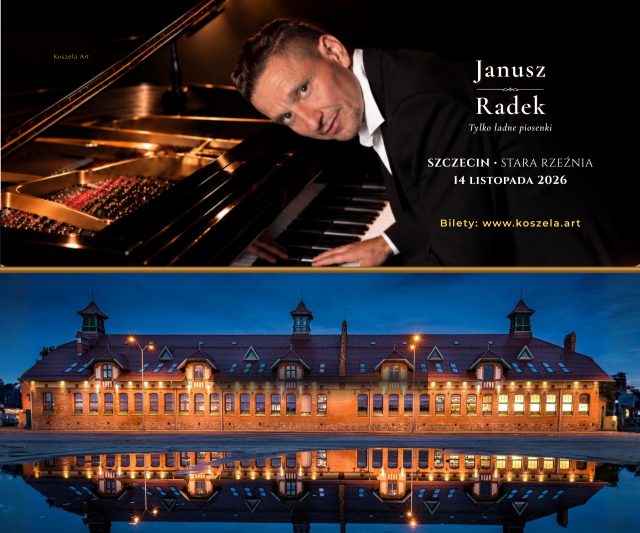 Janusz Radek • Tylko ładne piosenki • Szczecin • 14.11.2026 • Stara Rzeźnia