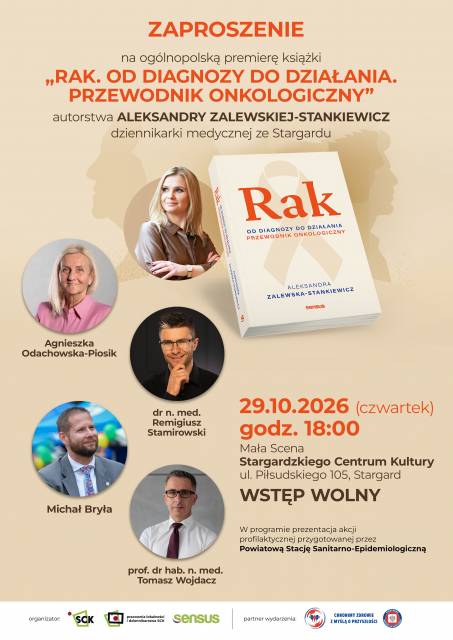 Premiera książki „Rak. Od diagnozy do działania”