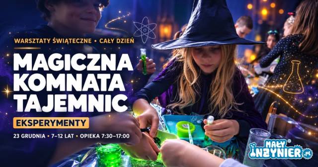 MAGICZNA KOMNATA TAJEMNIC – CAŁODNIOWE WARSZTATY INSPIROWANE HARRYM POTTEREM