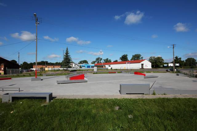 Skatepark w Przecławiu, gm Kołbaskowo