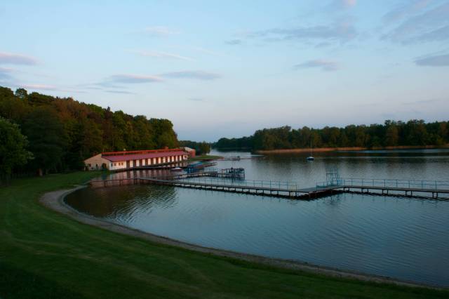 Der Stadtstrand in Choszczno 