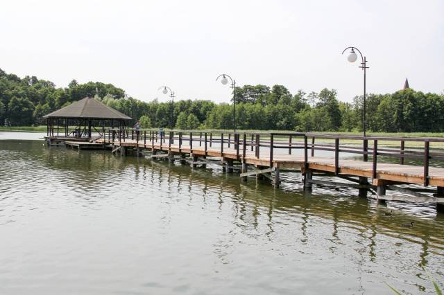 Molo nad Jeziorem Szczuczym