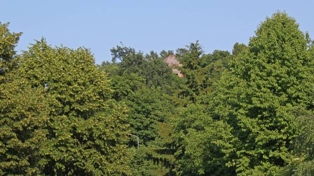Wieża widokowa z parcelą (der Aussichtsturm mit dem Grundstück)
