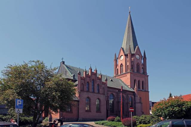 Die Pfarrkirche der Unbefleckten Empfängnis