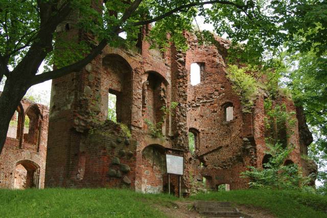 Ruiny zamku w Dobrej Nowogardzkiej