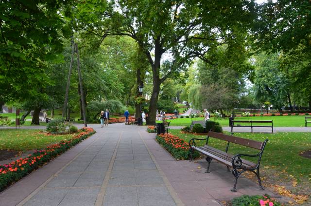 Park zdrojowy w Międzyzdrojach