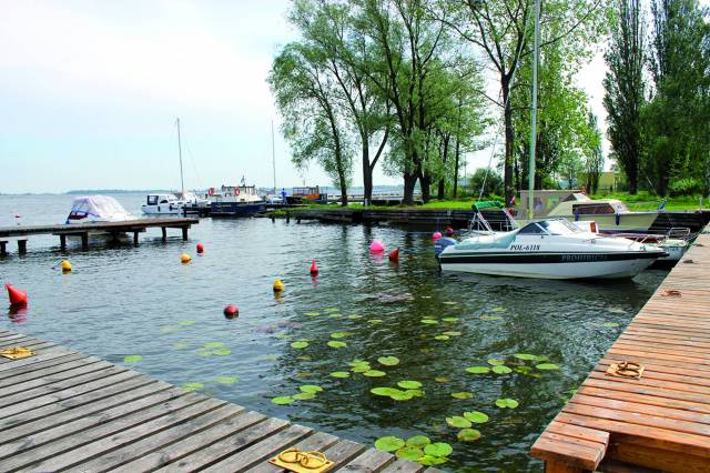 Anlegestelle des Hochseejachtclubs „LOK Szczecin”