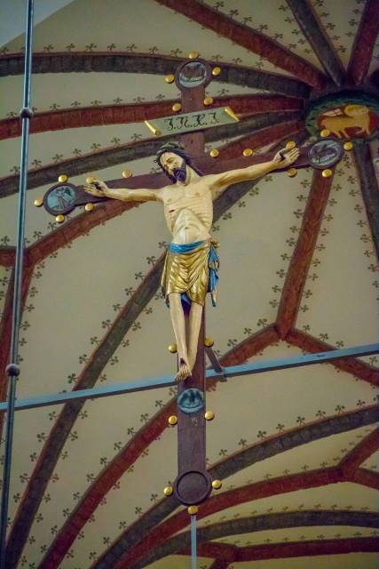 Krucyfiks z kościoła Najświętszej Maryi Panny