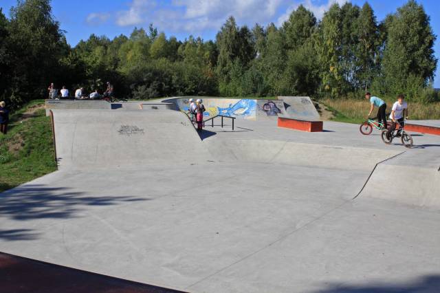 Skatepark w Trzebieży