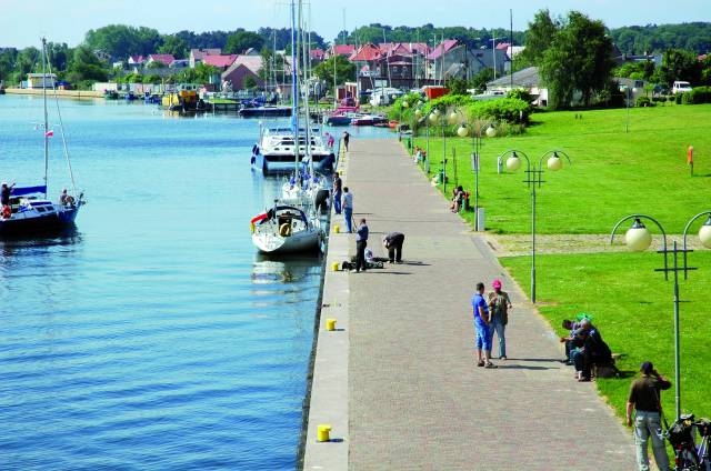 WOLIN Hafen und Stadtpier