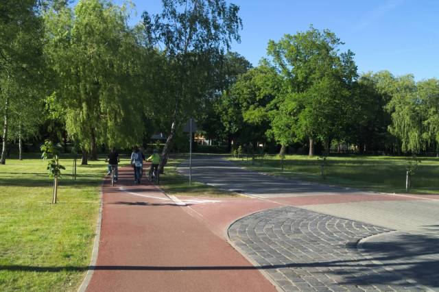 Park przy Gimnazjum Miejskim