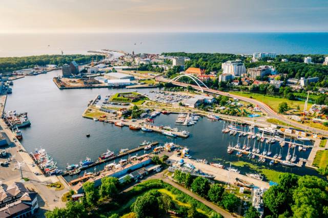 KOŁOBRZEG Jachthafen