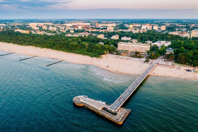Seebrücke in Kolberg